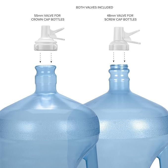 3-5 Gallon Water Jug Stand and Dispenser Valve